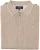Fellows United Fellows United Pullover Lange Mouw Half Zip Structure Plated Fond Beige  2XL