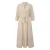 Midi Shirt Dress met 3/4 Mouwen en Kunstlederen Ceintuur Dames COMMA