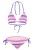 BECO the world of aquasports Bikini ‘Fresh Stripes’  lila / pink / wit