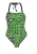 BECO the world of aquasports Badpak  groen / zwart / wit