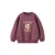 Mango Kids sweater met print – donkerrood