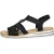 Rieker Sandalen Plat Sandalen Plat – Zwart –