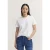 Bugatti Damen T-shirt van katoen-stretch met ronde hals