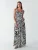 BWLDR Jurk ‘SAFIA ‘  zwart / wit