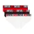 DIESEL Slip ‘Oxy’  rood / zwart / wit