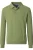 Redmond Casual Poloshirt lange mouw groen, Effen