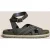 White Stuff Weave Footbed Sandal Khaki Green
