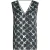 Karl Lagerfeld Monogram Aop Slvless Top Black