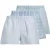 Jack & Jones Heren wijde boxershorts geweven katoen jacmilano 3-pack lichtblauw