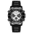 Met de hand gemonteerd, beperkt verkrijgbaar Sports Speedster Black-horloge van Anthony James – Garantietermijn van 5 jaar