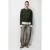 Dames Crew Neck Knop Cardigan