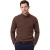A Fish Named Fred trui bruin gebreid gemêleerd slim fit