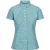 Regatta Dames/Dames Mindano VIII Overhemd met Ditsy print en korte mouwen (Gebleekt Aqua)