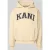 Karl Kani Hoodie met labelstitching en kangoeroezak