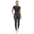 USA Pro Core Gloss-legging voor dames (Zwart)
