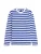 Tommy Jeans Shirt ‘ESS’  kobaltblauw / wit