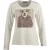 River Woods Crew Neck Tee Ls + Deco White