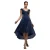 Asymmetrische jurk met blote schouders vrouw Goddiva Lurex