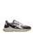 HUB Grid M37 suède sneakers grijs/groen/wit
