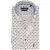 Wit oranje blauw geprint overhemd Giordano Regular Fit met bloemen