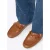 Wittchen Dames Leren Mocassins met Bandje, Bruin, Natuurlijk Leer