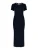 Apricot Gebreide jurk  navy / wit