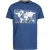 Trespass Chera topografisch T-shirt met ronde hals voor heren (Indigo)