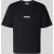 REVIEW T-shirt met logo en ronde hals