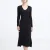 MIDI JUMPER -TRAND MET V -NACKLINE