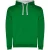 Roly Heren Urban Hoodie (Kelly Groen/Wit)
