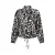 Zoso blouse met panterprint – zwart