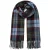VERO MODA geruite sjaal VMSUNA donkerblauw