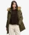 Everest Parka Jas met Capuchon Khaki