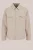 WE Fashion – Heren regular fit overshirt met wollen look – Relaxed Fit – Beige –