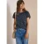 Shirt met boothals en luipaardprint