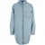 Urban Classics Dames denim oversized overhemdjurk