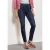 Jeans met Mid Waist-taille en Slim Leg-pijpen in casual pasvorm