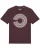 Watapparel Shirt ‘Abstract 01’  aubergine / donkerrood / wit