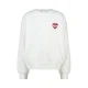 America Today sweater met backprint – wit