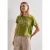 Street One Dames Shirt met Wording Artwork in Groen