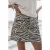 Mikuta The Zebra Denim Skirt Black