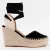 Montevita Espadrilles Met Sleehak Esparteo3 Zwart