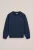 WE Fashion – Jongens sweater met embroidery – Regular fit – Donkerblauw – Katoen –