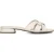 Lina Locchi Slippers Led Knoop Slipper Wit