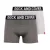 Duck and Cover Heren Darton Marl Boxershort (Set van 2) (Grijs)