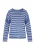 NALLY Trui ‘Fashion Look’  saffier / wit
