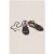 White Stuff Plaited Leather Sandal Tie Leg Pure Black