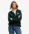 Heritage Stripe Rugby Top Green