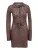 Dorothy Perkins Tall Jurk  kastanjebruin / zwart