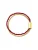 Breil Ketting  goud / bordeaux